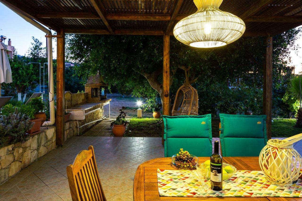 Carpe Diem-Luxury Villa With Private Pool Agia Paraskevi  Exterior photo